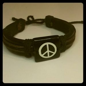 Peace Sign Bracelet  🌿*HandMade*🌿